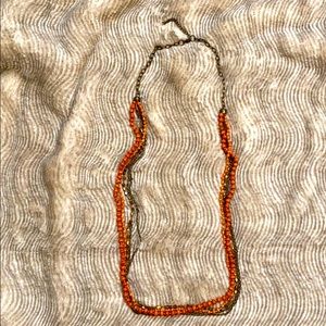 Multi strand Coral Necklace